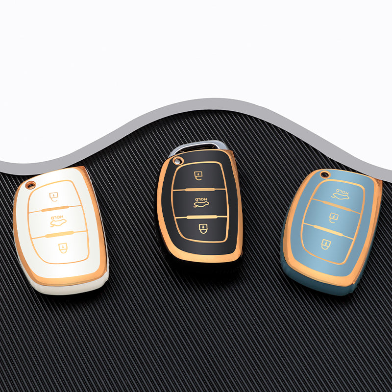ヒュンダイ トゥーソン、サンタフェ、レナ、ソナタ、エラントラ、クレタ、ix35、ix45、i10、i30、i40 用キーケース