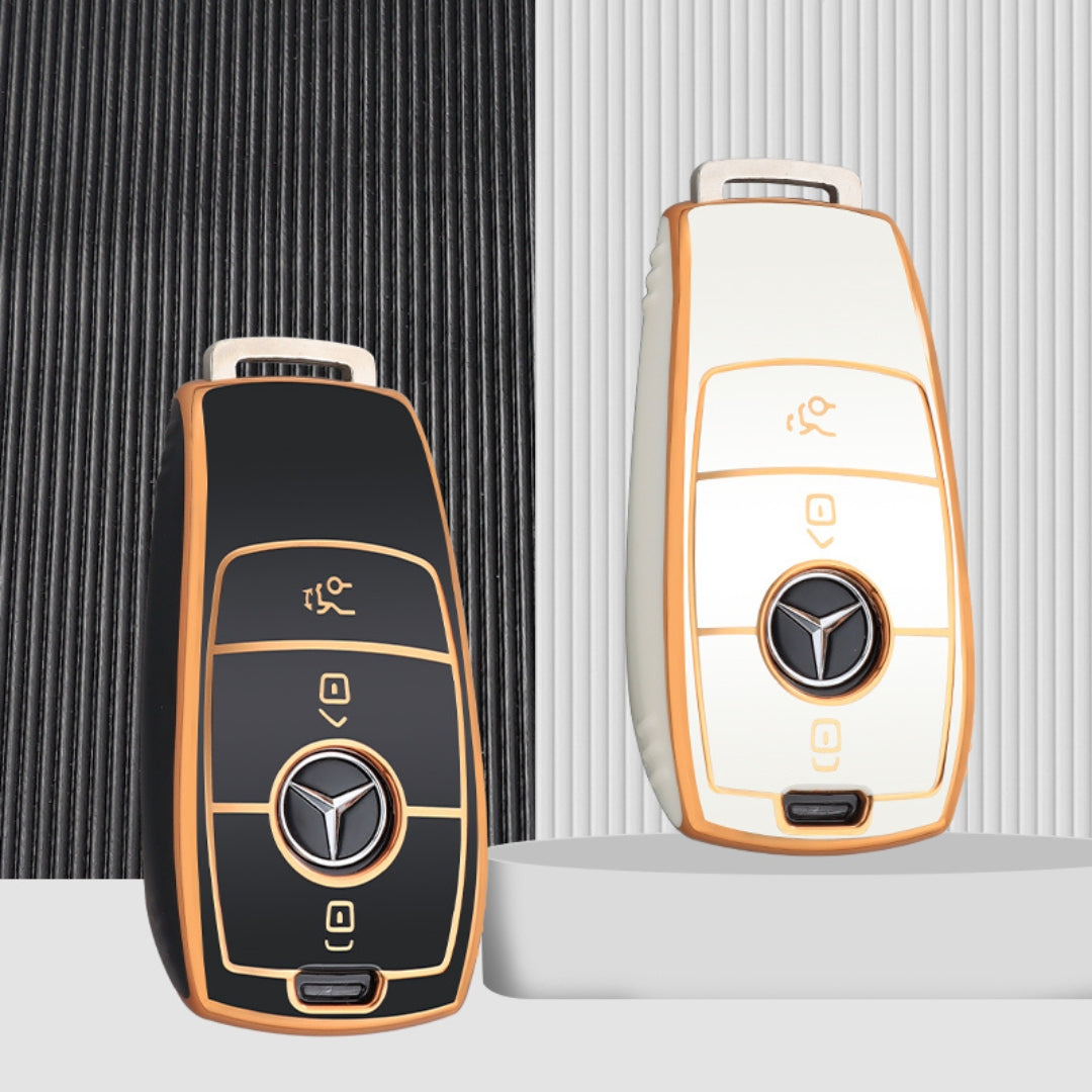 メルセデス・ベンツ Aクラス、Bクラス、Cクラス、Eクラス、Sクラス、Gクラス、GLC、CLE、CLA(AMG)用キーケース