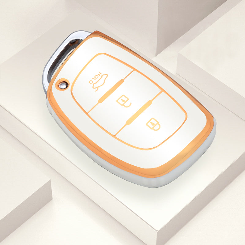 ヒュンダイ トゥーソン、サンタフェ、レナ、ソナタ、エラントラ、クレタ、ix35、ix45、i10、i30、i40 用キーケース