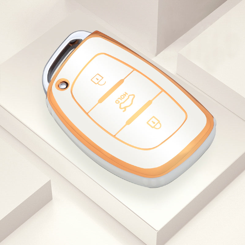 ヒュンダイ トゥーソン、サンタフェ、レナ、ソナタ、エラントラ、クレタ、ix35、ix45、i10、i30、i40 用キーケース
