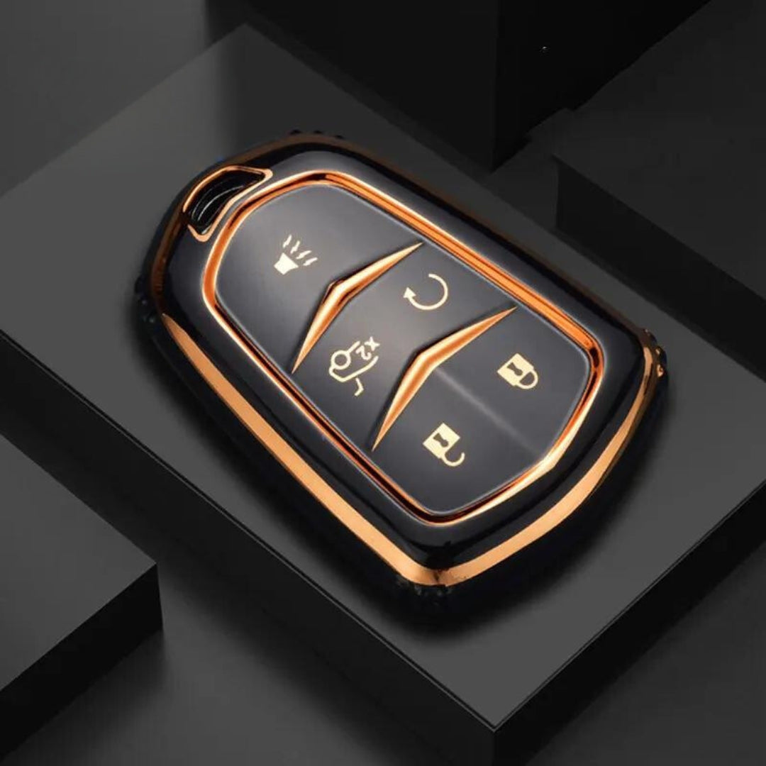 キャデラック ATS、CT6、CTS、DTS、XT5、エスカレード、ESV、SRX、STS、XTS、ELR(2014年式)用キーケース