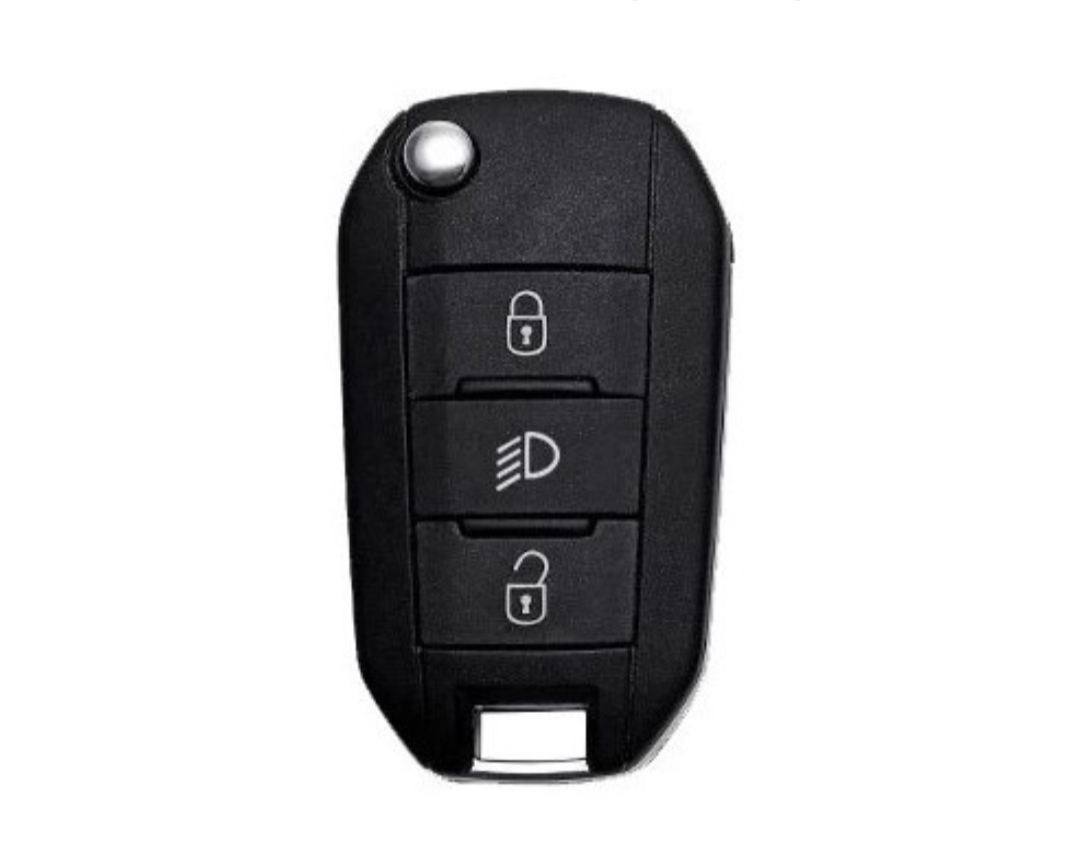 シトロエン C4、C3、C6、カクタス、C8用(ライトボタン付きケース)