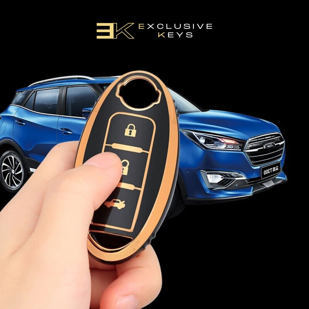 日産 キャシュカイ、エックストレイル、ムラーノ、T31、T32、ジューク、J10、J11、ティーダ、アルティマ、パスファインダー、キックス用キーケース