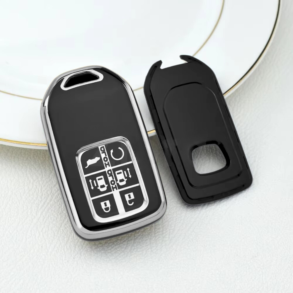 ホンダ アコード、シビック、CR-V、パイロット、リッジライン、オデッセイ、パスポート用キーケース(6ボタン)