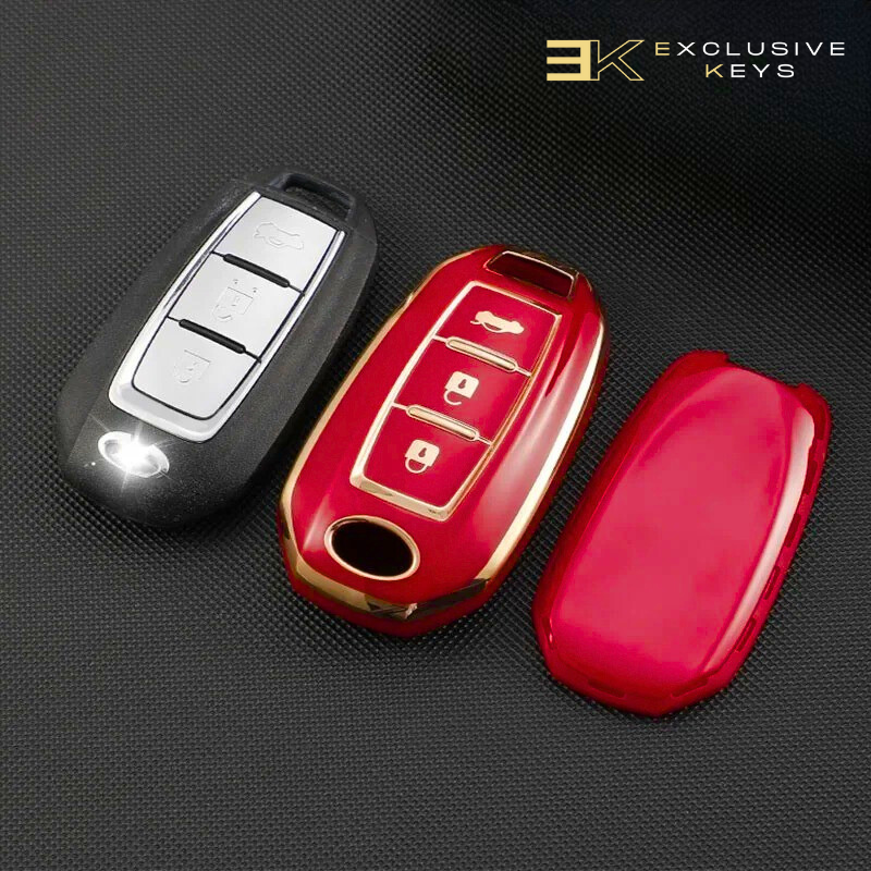 インフィニティ QX50、EX25、QX60、EX35、FX35、FX45、FX50、EX37、Q60 用キーケース