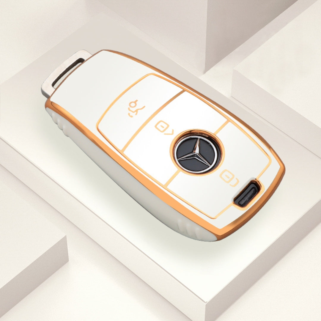 メルセデス・ベンツ Aクラス、Bクラス、Cクラス、Eクラス、Sクラス、Gクラス、GLC、CLE、CLA(AMG)用キーケース