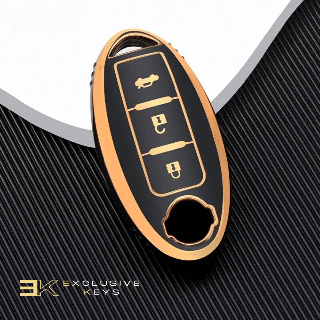 日産 キャシュカイ、エックストレイル、ムラーノ、T31、T32、ジューク、J10、J11、ティーダ、アルティマ、パスファインダー、キックス用キーケース