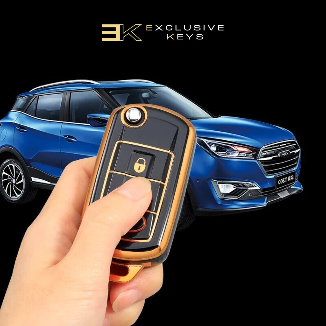 ランドローバー レンジローバースポーツ、LR3、ディスカバリー用キーケース(3ボタン)