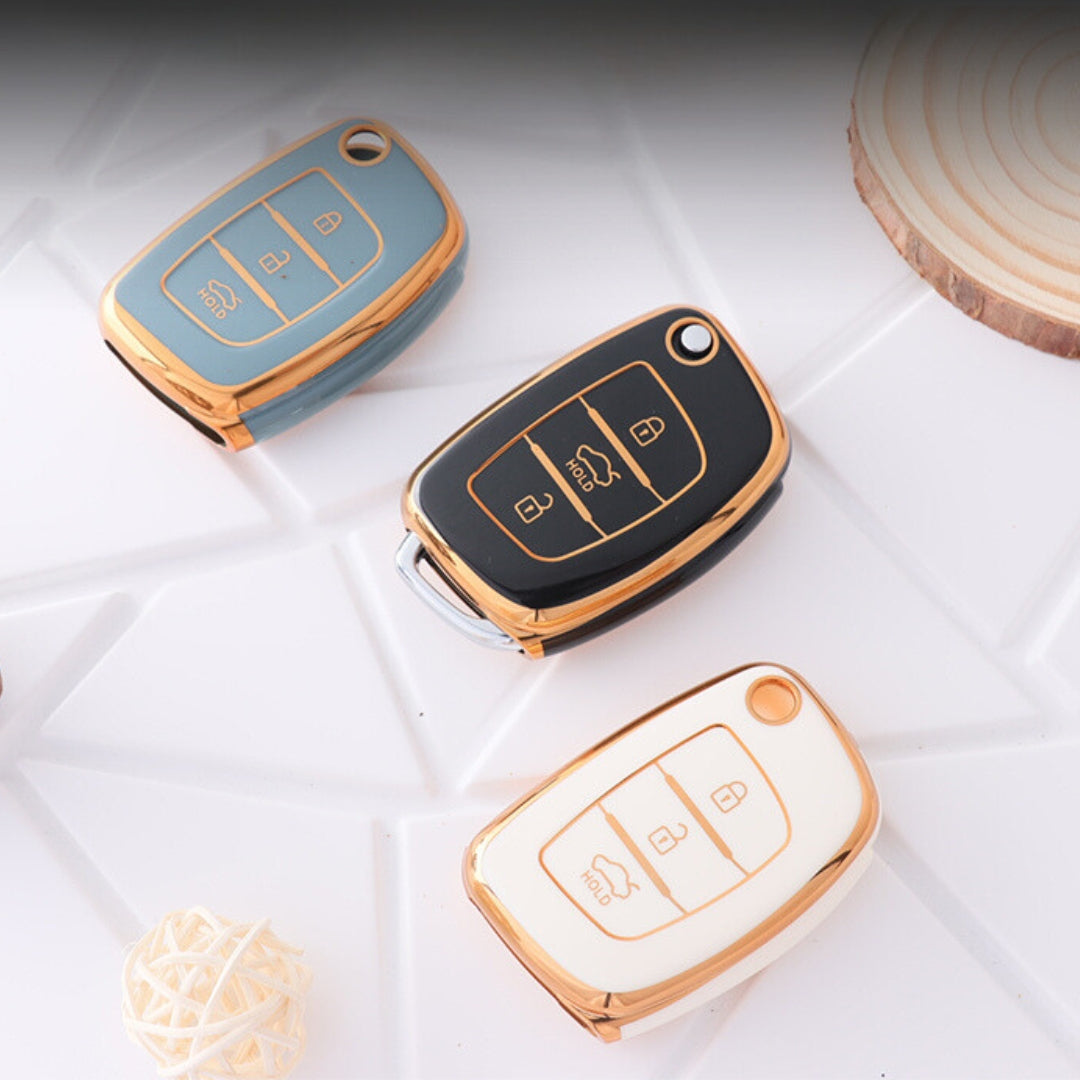 ヒュンダイ ターソン、ソナタ、サンタフェ、エラントラ、アクセント、ソラリス、ヴェルナ、ix25、ix35、i20、i30、i40 用キーケース