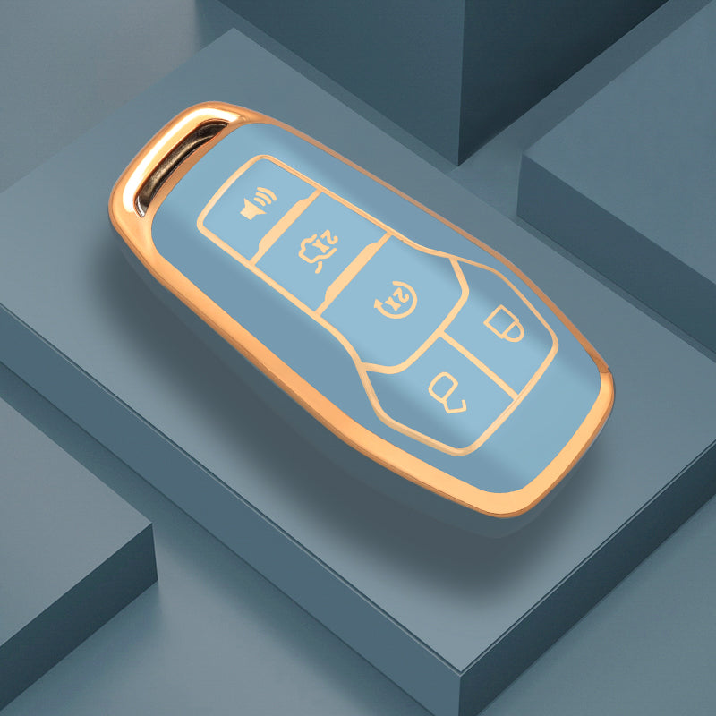 フォード Fusion、Mondeo、Mustang、F-150、Explorer、Edge 対応 キーケース