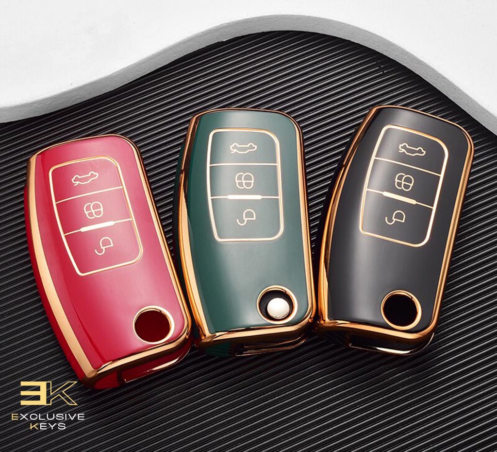 フォード フォーカス2 MK2、フィエスタ、モンデオ、ギャラクシー、エコスポーツ、クーガ、エスケープ、ファルコン、B-Max、C-Max 用キーケース