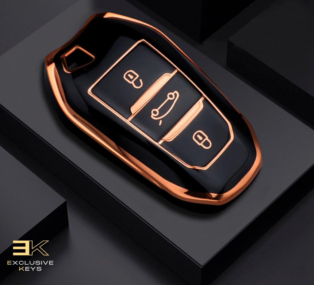 シトロエン C1、C4、C6、C3-XR、ピカソ、DS3、DS4用(トランクボタン付きケース)