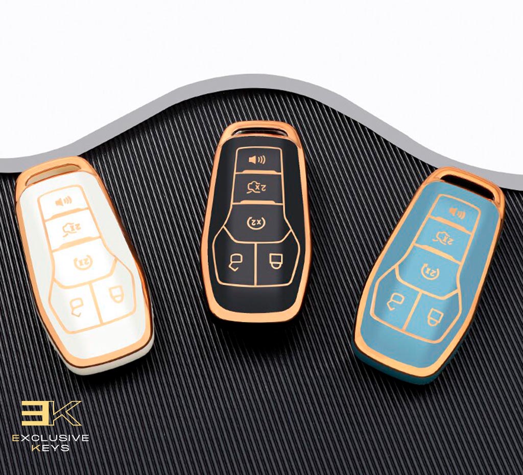 フォード フュージョン、モンデオ、マスタング、F-150、エクスプローラー、エッジ用キーケース