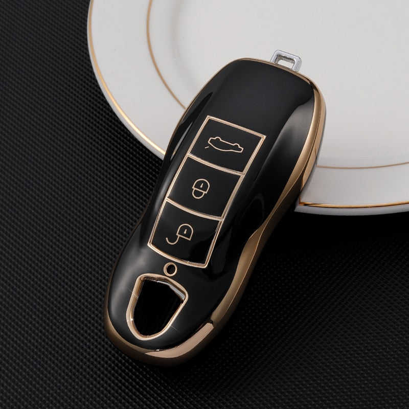 ポルシェ カイエン、958、911、レピン、996、マカン、ボクスター、パナメーラ、997、944、924、718、971、9YA 用キーケース