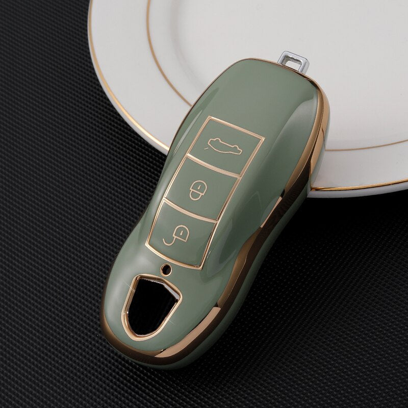 ポルシェ カイエン、958、911、レピン、996、マカン、ボクスター、パナメーラ、997、944、924、718、971、9YA 用キーケース