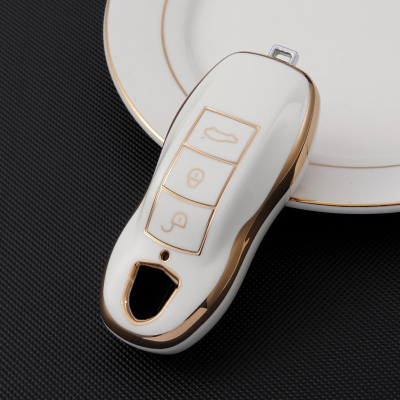 ポルシェ カイエン、958、911、レピン、996、マカン、ボクスター、パナメーラ、997、944、924、718、971、9YA 用キーケース