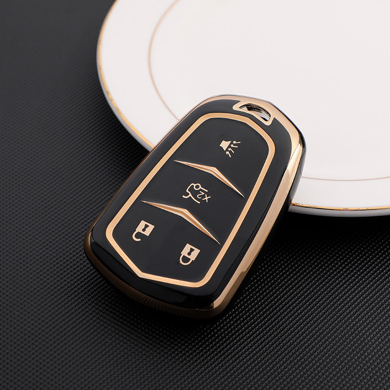 キャデラック ATS、CT6、CTS、DTS、XT5、エスカレード、ESV、SRX、STS、XTS、ELR(2014年式)用キーケース