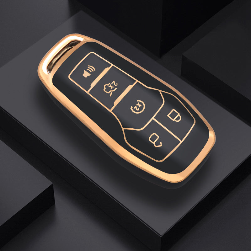 フォード Fusion、Mondeo、Mustang、F-150、Explorer、Edge 対応 キーケース