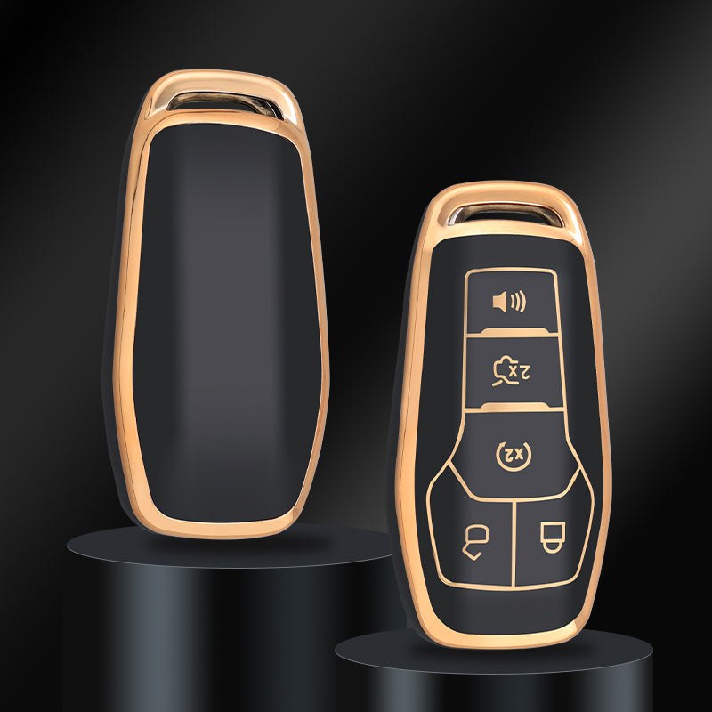 フォード Fusion、Mondeo、Mustang、F-150、Explorer、Edge 対応 キーケース