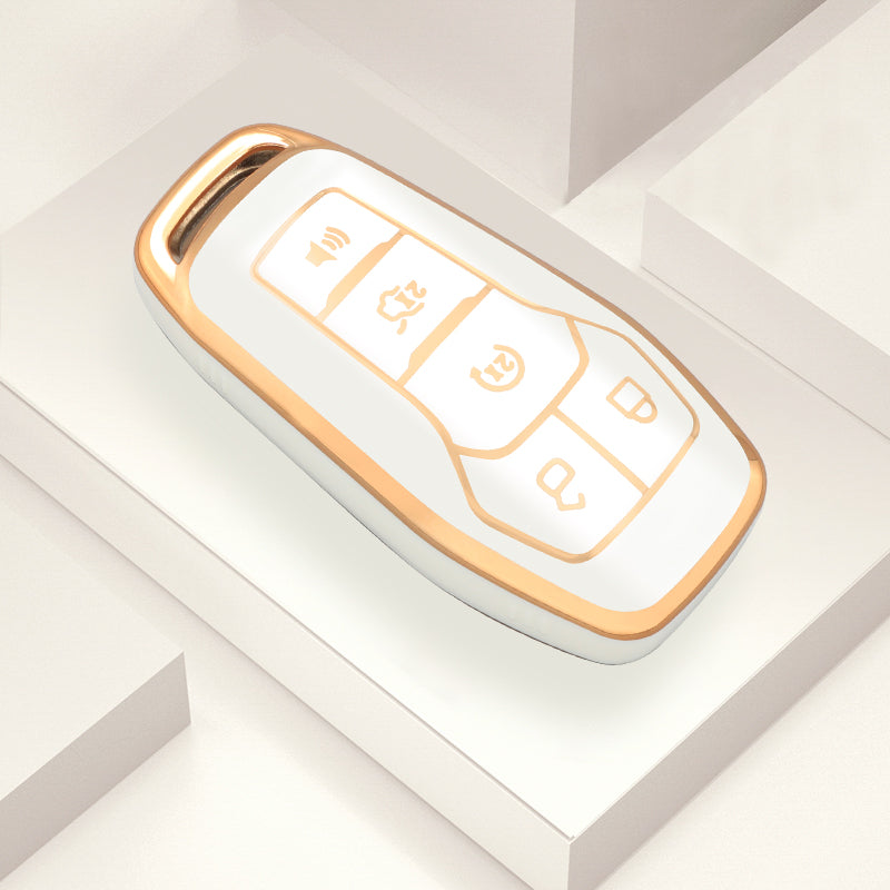 フォード Fusion、Mondeo、Mustang、F-150、Explorer、Edge 対応 キーケース