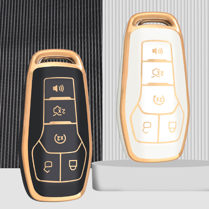 フォード Fusion、Mondeo、Mustang、F-150、Explorer、Edge 対応 キーケース