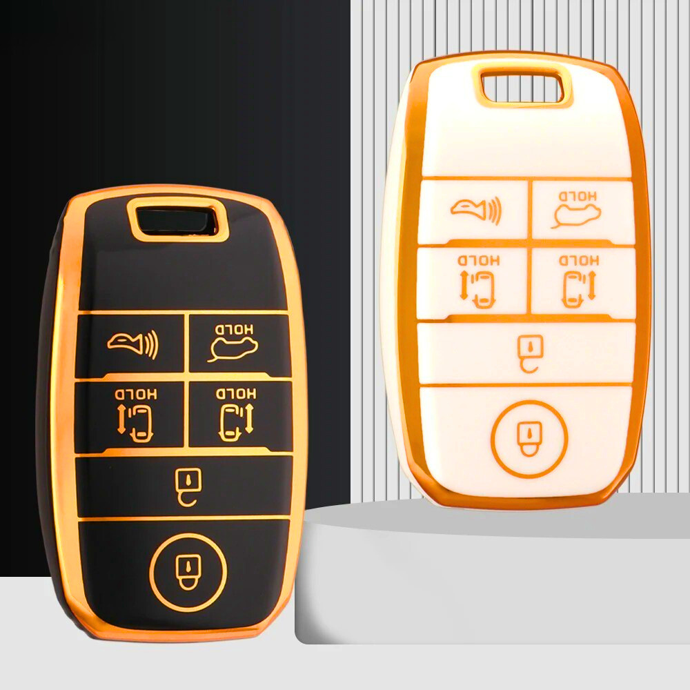 キア Sedona、Grand Carnival、Sorento、L580 対応 キーケース（6ボタン）