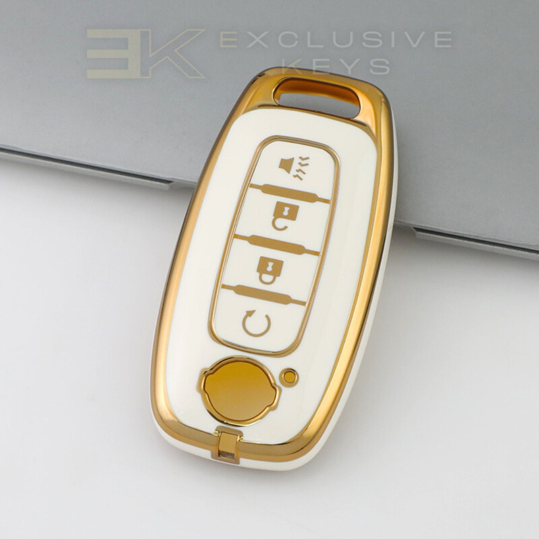 日産スマートキーカバー – 4ボタン（リモートスタート付き）