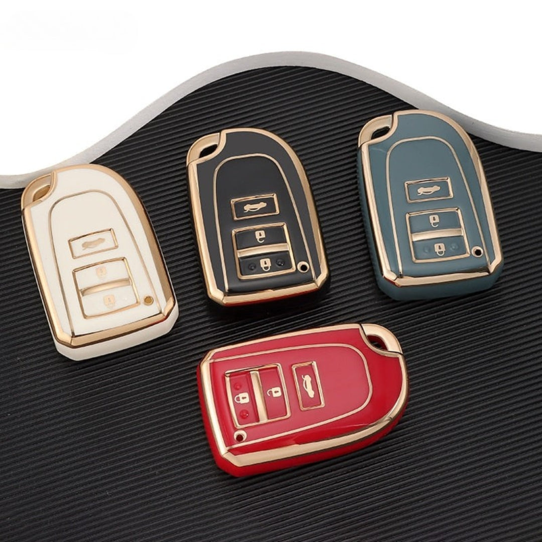 トヨタ Vios、Aygo、Yaris、Sienta、Hiace、Activ、Wish 対応 キーケース