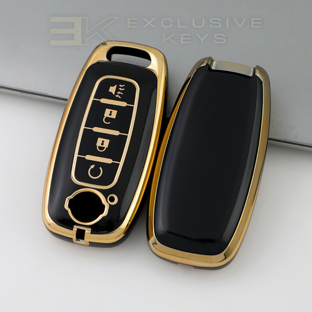 日産スマートキーカバー – 4ボタン（リモートスタート付き）