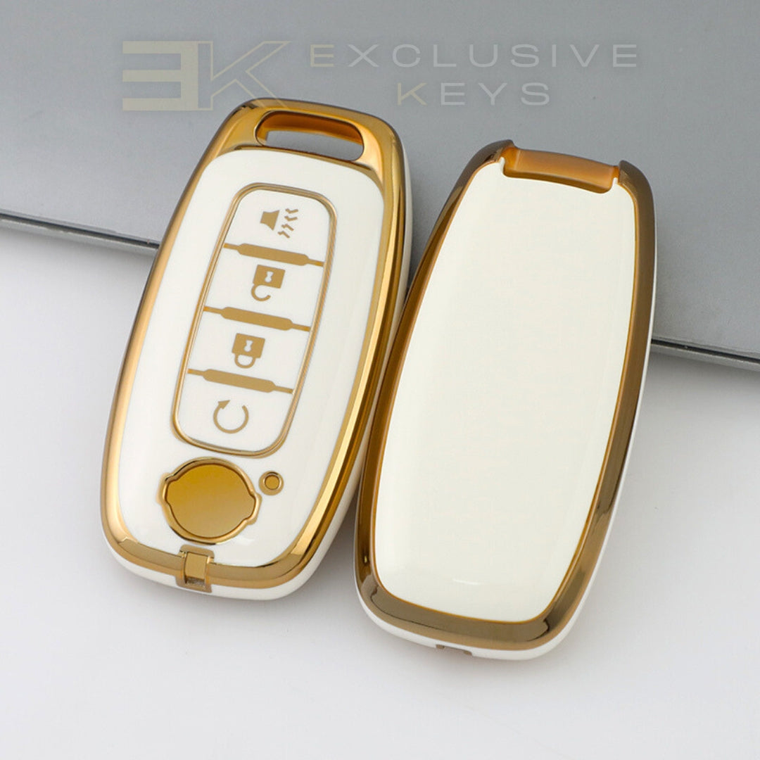 日産スマートキーカバー – 4ボタン（リモートスタート付き）