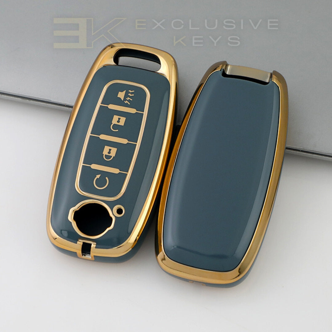 日産スマートキーカバー – 4ボタン（リモートスタート付き）