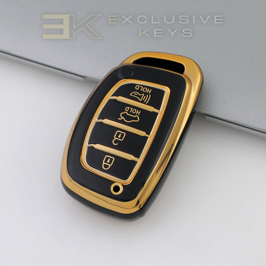 ヒュンダイ スマートキー カバー – 4ボタン（トランク＋アラーム）