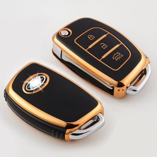 ヒュンダイ ターソン、ソナタ、サンタフェ、エラントラ、アクセント、ソラリス、ヴェルナ、ix25、ix35、i20、i30、i40 用キーケース
