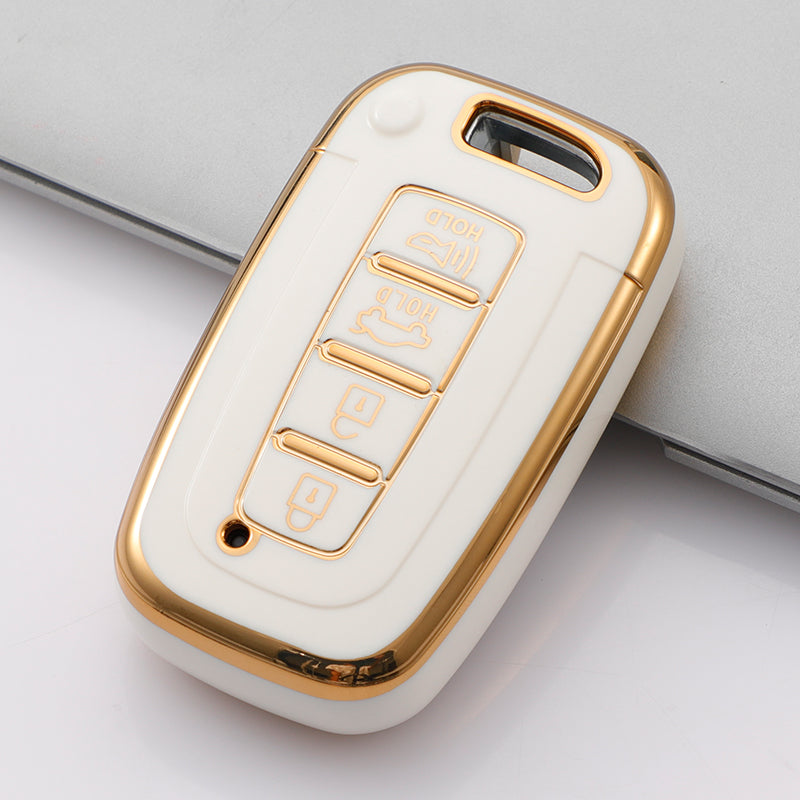 ヒュンダイ 用 キーケース（4ボタン）