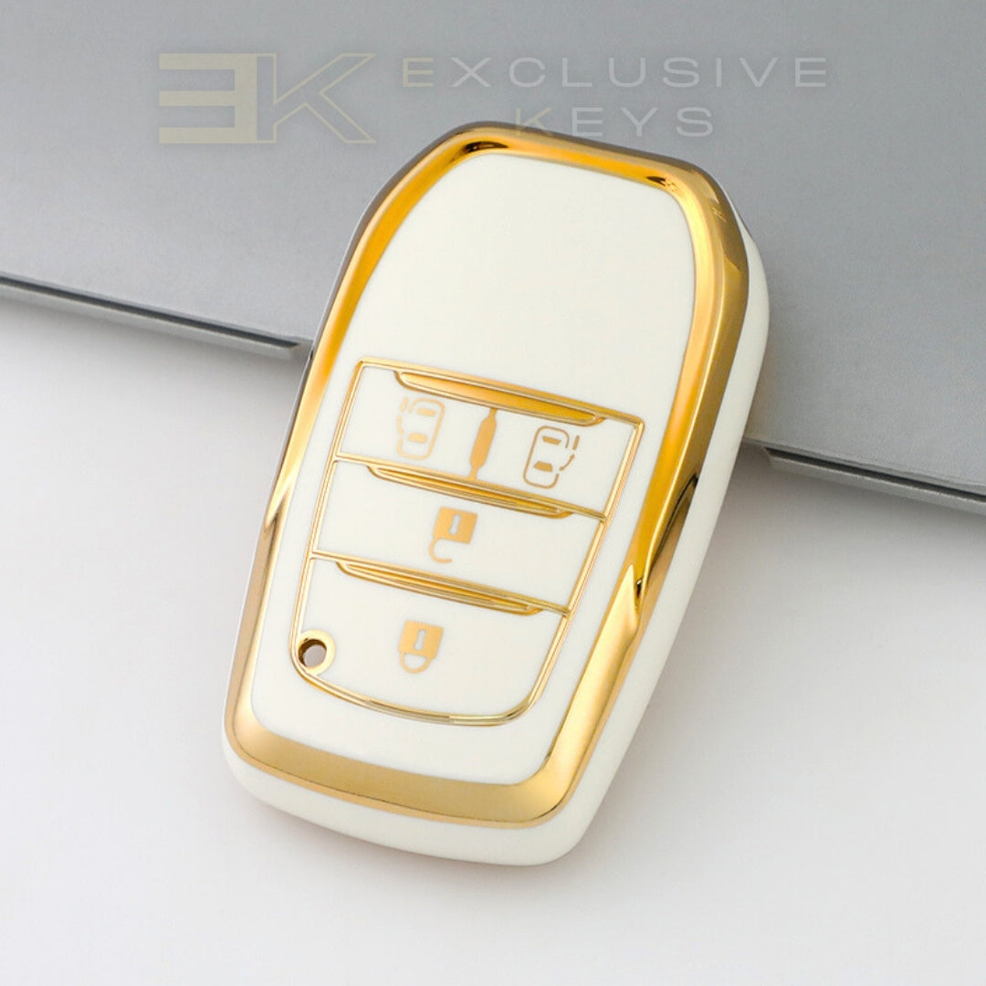 トヨタ スマートキー カバー – 4ボタン（両側スライドドア対応）