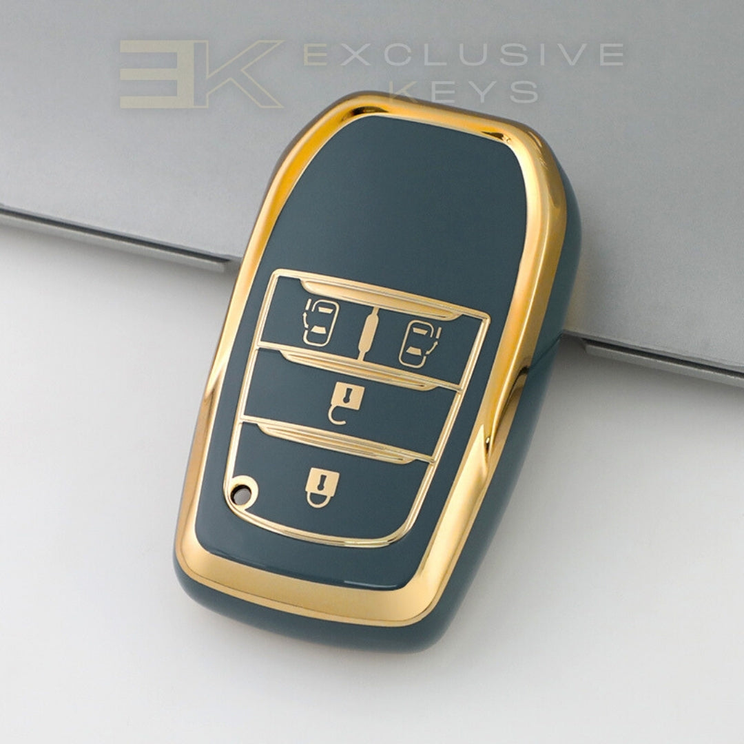 トヨタ スマートキー カバー – 4ボタン（両側スライドドア対応）
