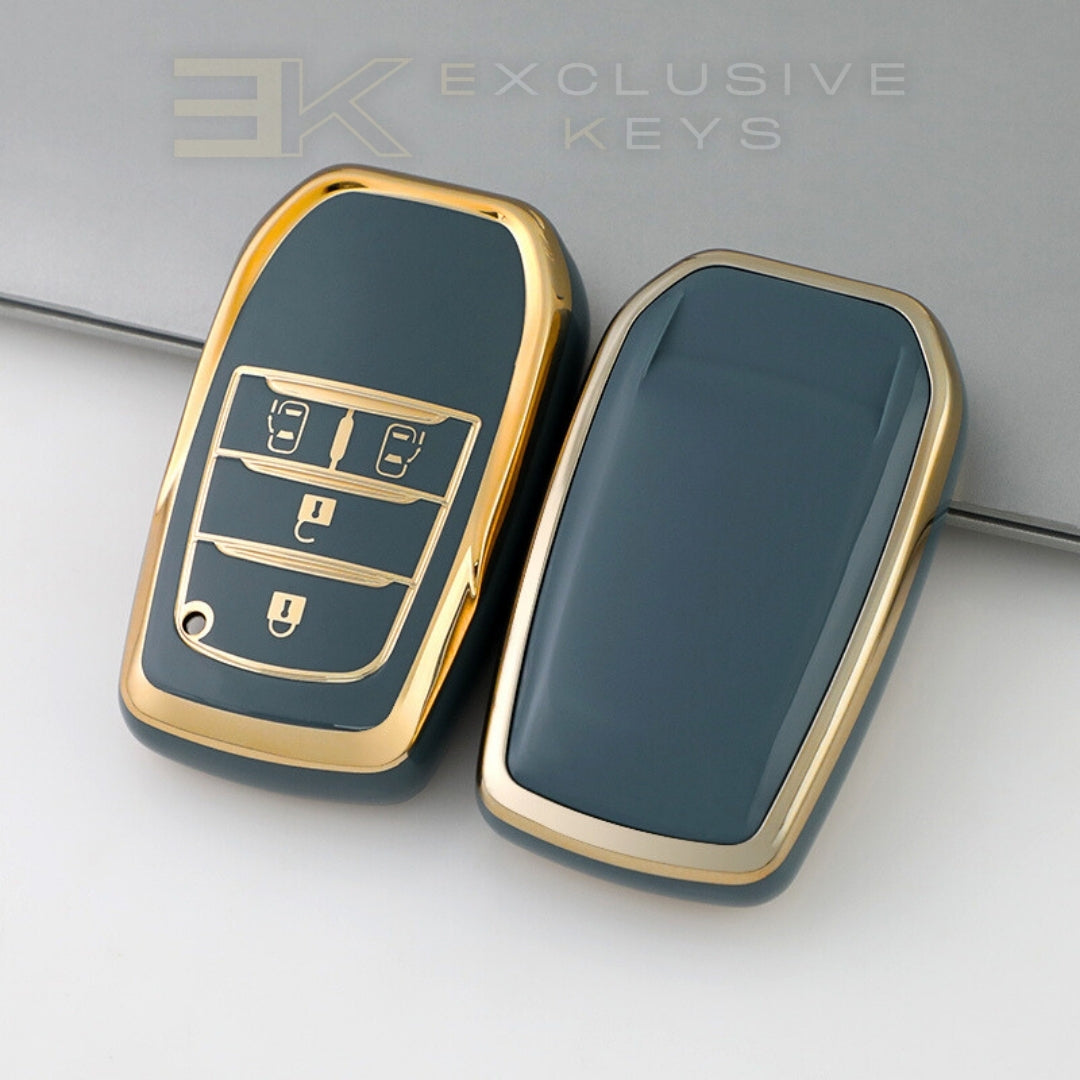 トヨタ スマートキー カバー – 4ボタン（両側スライドドア対応）