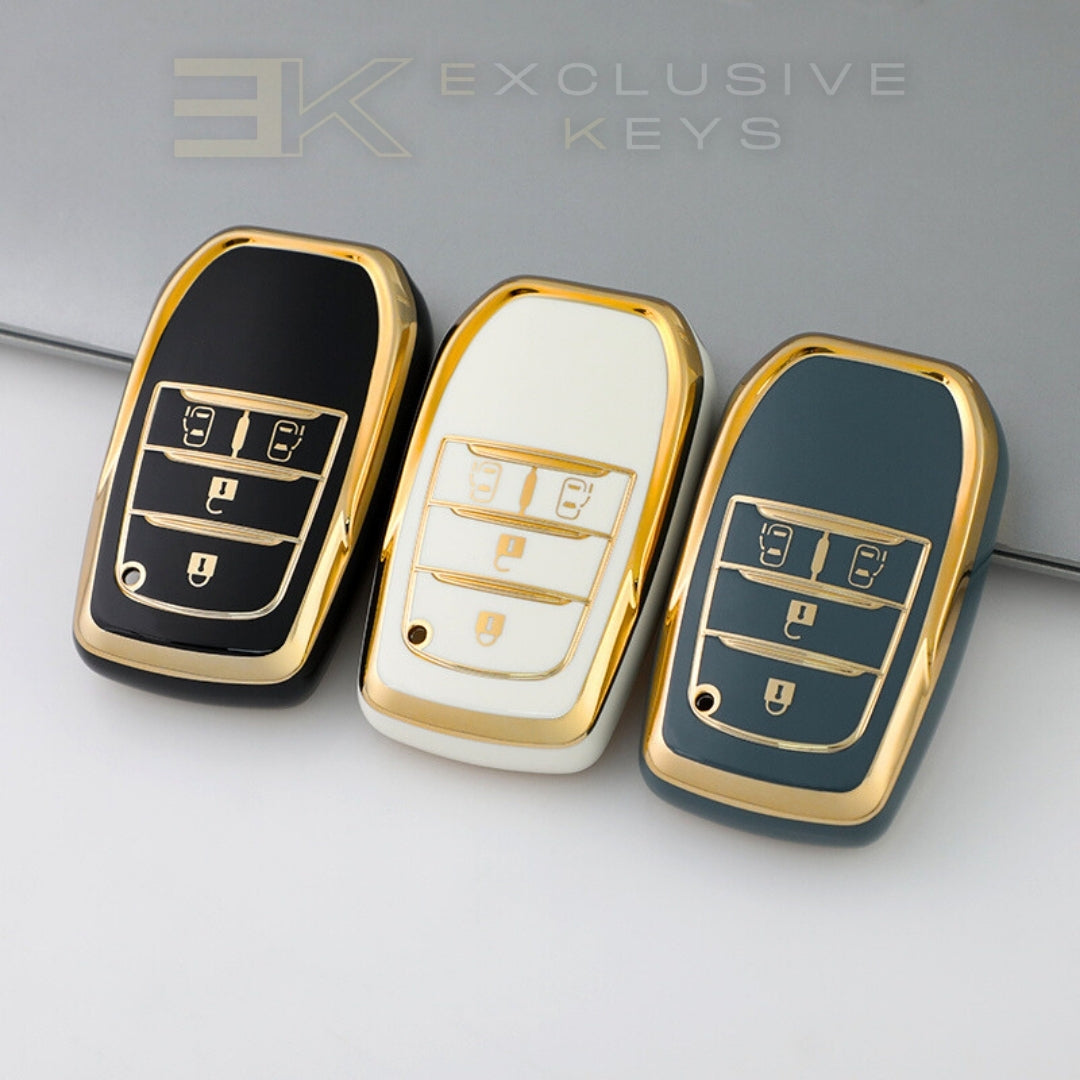 トヨタ スマートキー カバー – 4ボタン（両側スライドドア対応）