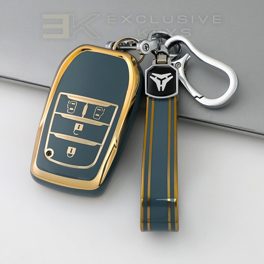 トヨタ スマートキー カバー – 4ボタン（両側スライドドア対応）