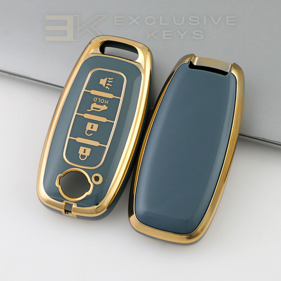 日産 スマートキー カバー – 4ボタン（トランク開閉長押し対応）