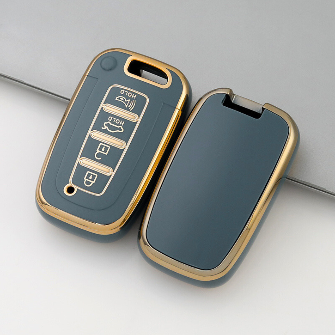 ヒュンダイ 用 キーケース（4ボタン）