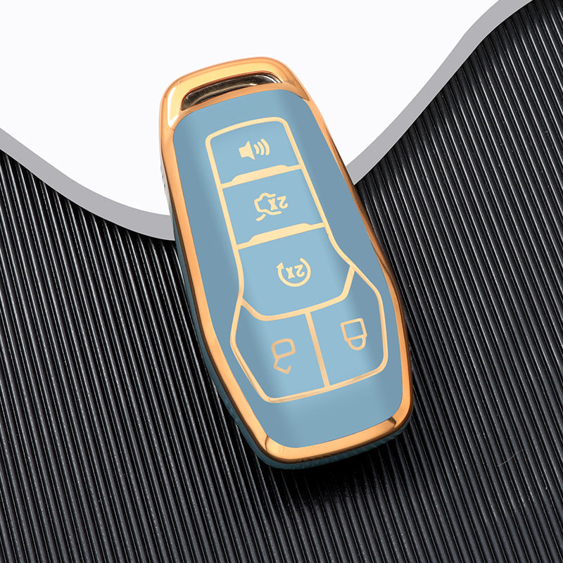 フォード Fusion、Mondeo、Mustang、F-150、Explorer、Edge 対応 キーケース