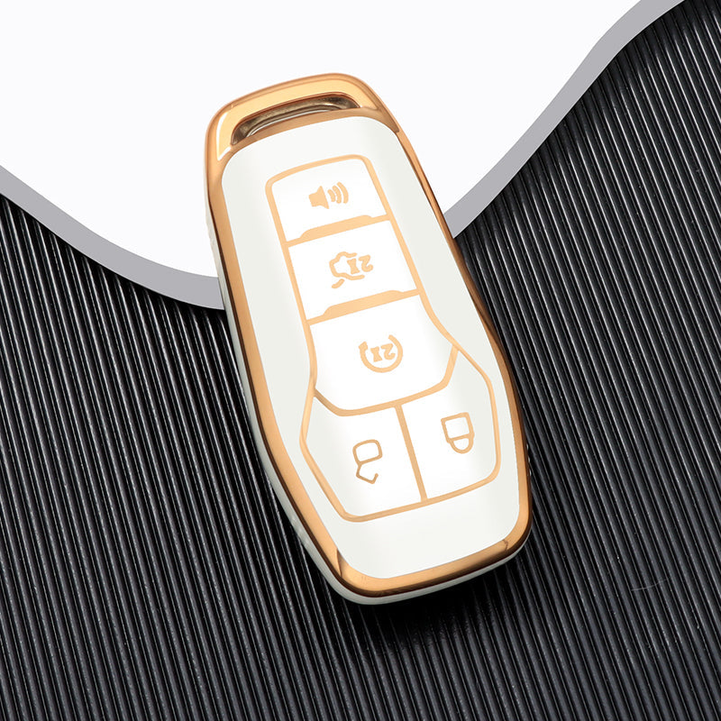 フォード Fusion、Mondeo、Mustang、F-150、Explorer、Edge 対応 キーケース