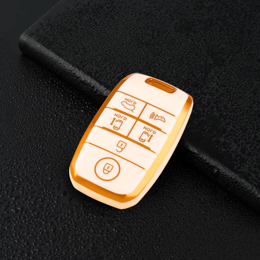 キア Sedona、Grand Carnival、Sorento、L580 対応 キーケース（6ボタン）