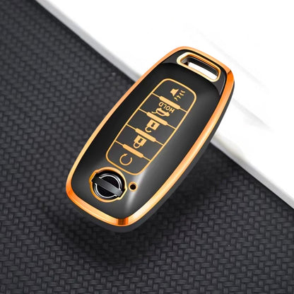 日産 Versa、X-Trail T33、Serena、Rogue、Kicks、Pathfinder、Ariya、Rogue 対応 キーケース（5ボタン