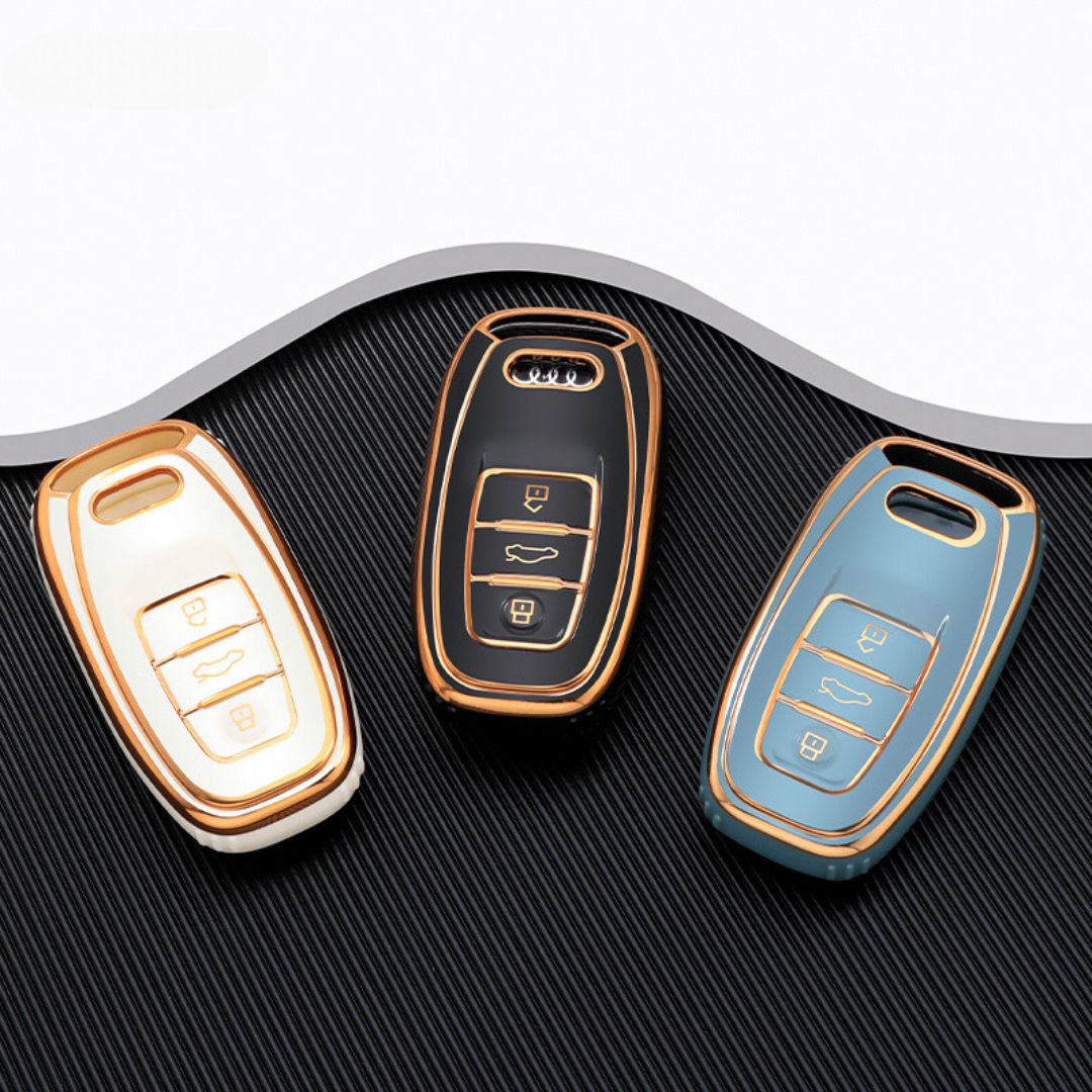アウディ (2009-2015) A1、A3、A4、A5、A6、A7、A8、クワトロ Q3、Q5 y Q7 用ケース