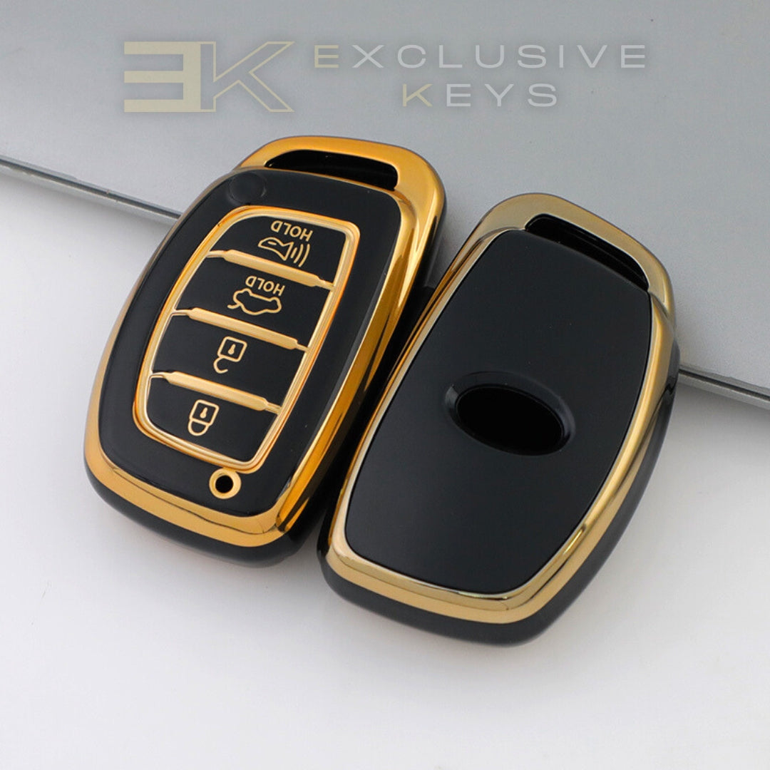 ヒュンダイ スマートキー カバー – 4ボタン（トランク＋アラーム）
