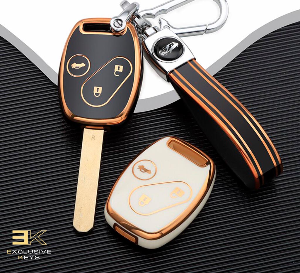 ホンダ シビック、アコード、CRV、CR-V 用キーケース（3ボタン）