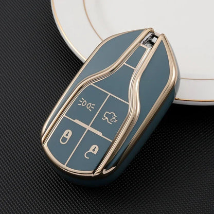 マセラティ レヴァンテ ギブリ クアトロポルテ GT グラントゥーリズモ グランカブリオ用キーケース TPUカバー シェルフォブプロテクターアクセサリー