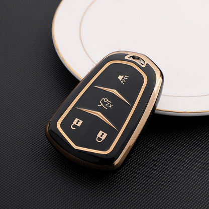 キャデラック ATS、CT6、CTS、DTS、XT5、エスカレード、ESV、SRX、STS、XTS、ELR（2014年式）用キーケース